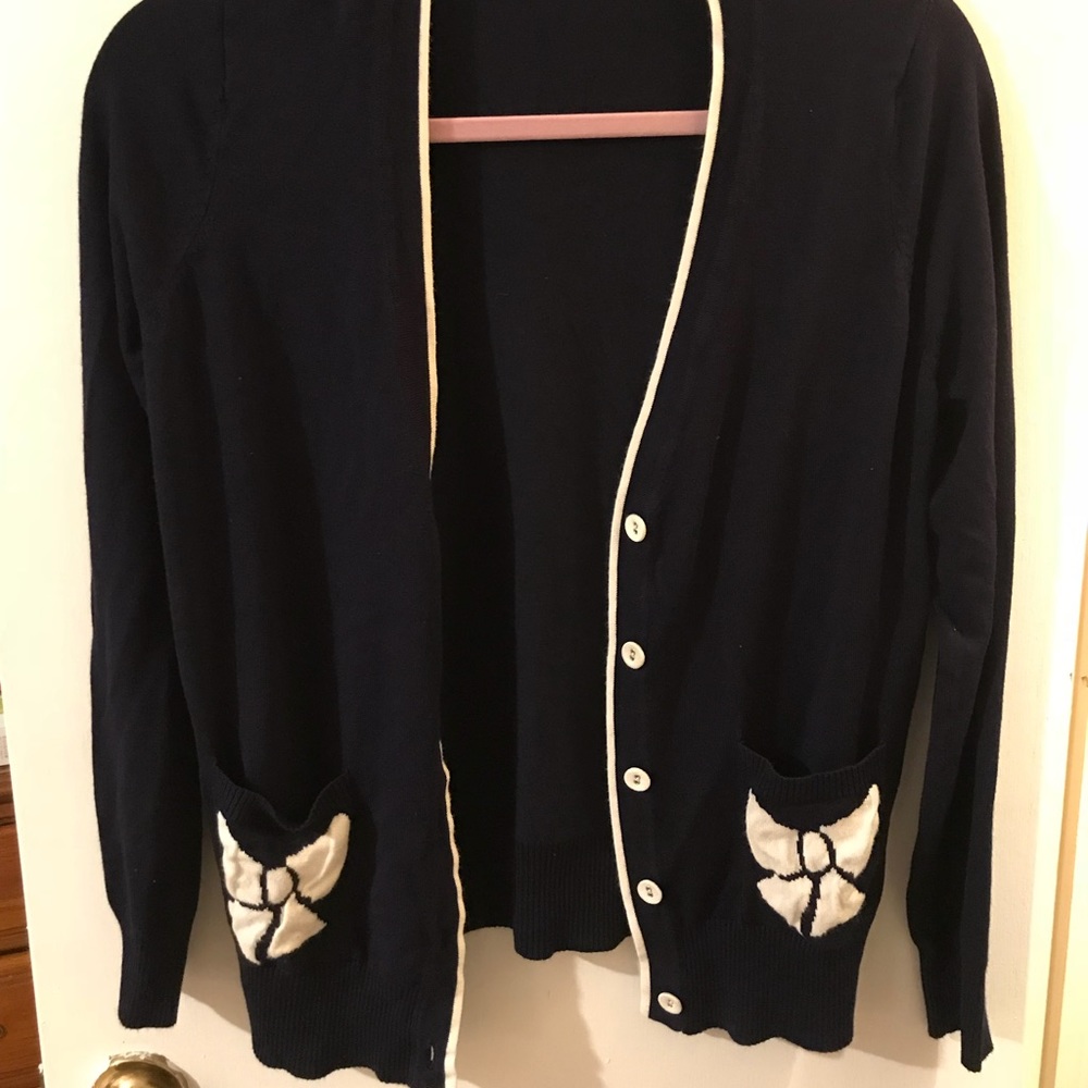 Forever 21 Navy Cardigan